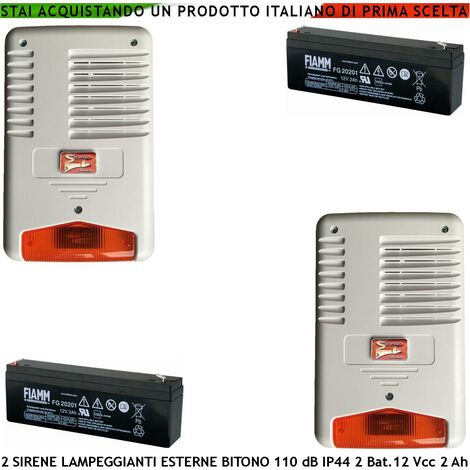 Batteria antifurto 2