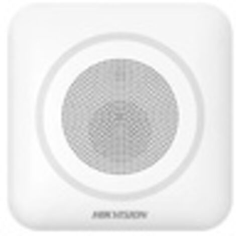 Sirena da interno wireless blu con citofono Hikvision DS-PS1-II-WE