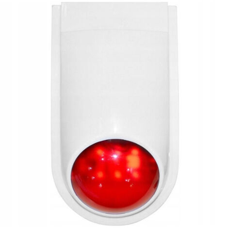 Sirena esterna wireless. 433 MHz per allarme RTX