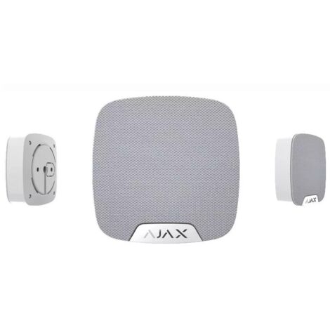 Sirena inalámbrica blanca de 81-105 dB - HOME SIREN W - Ajax -
