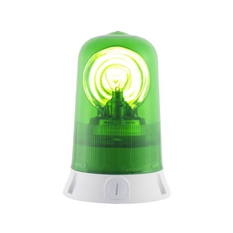 Sirena Rotallarm S verde V24Vdc base grigia ELEC63016 di segnalazione