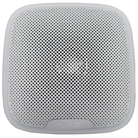 main image of "Sirena Wireless per esterno AJAX Bianca AJ-STREETSIREN-W"