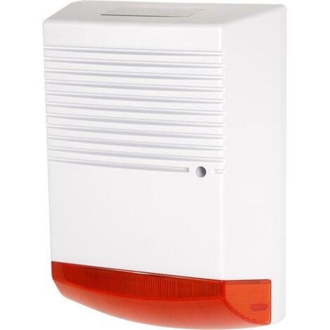 Sirene d Alarme Factice Mac Lean Jaune 280 mm x 200 mm