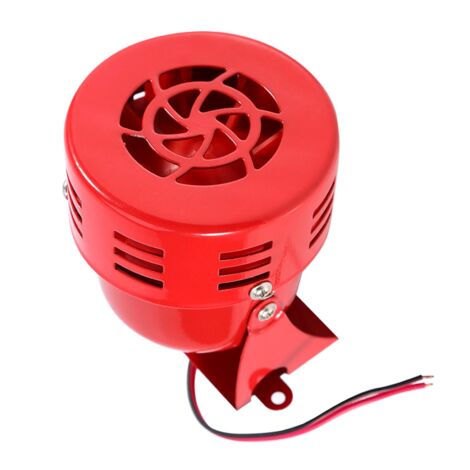 Sirène d'alarme électrique 12V puissante pour voiture, camion, moto, avertisseur sonore aigu