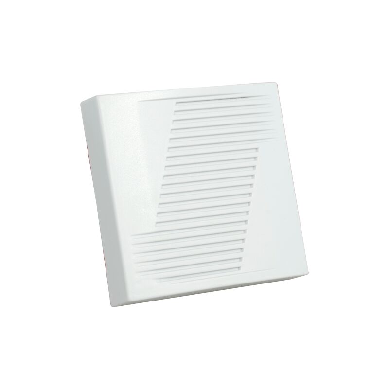 Sirène cablée pour intérieur - Certificat de grade 3 - Puissance sonore max. 110 dBA - Auto-protection frontale et arrière (murale) - frontal