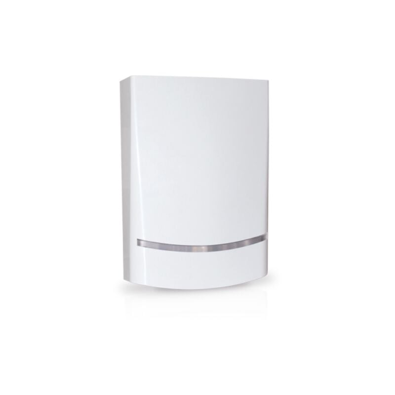 Sirène extérieure sans fil bidirectionnelle srl 800 ww - couleur blanche - lumière clignotante led blanche - 868 MHz