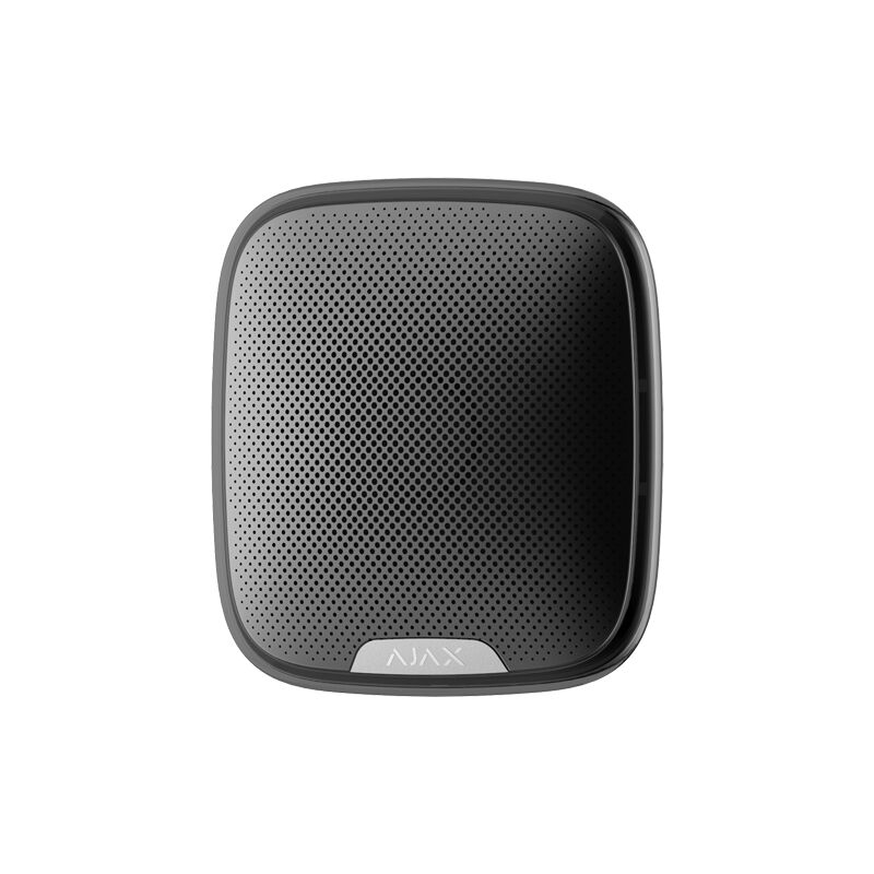 Sirène pour extérieur - Sans fil 868 MHz Jeweller - Certificat de grade 2 - Puissance sonore maximale 113 dB - Signalisation led - Alimentation 12