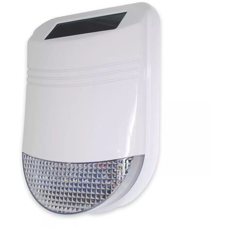 Sirène solaire supplémentaire 105 dB sans-fil norme IP66 (gamme HY)