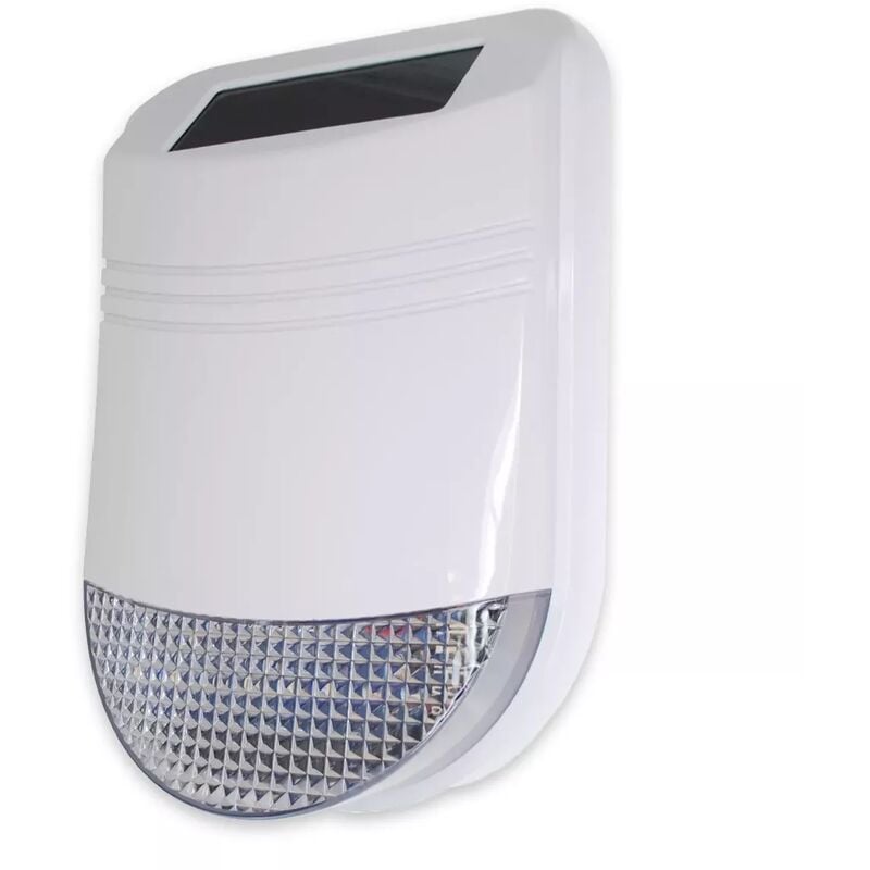 Ultra Secure - Sirène solaire supplémentaire 105 dB sans-fil norme IP66 (gamme hy)