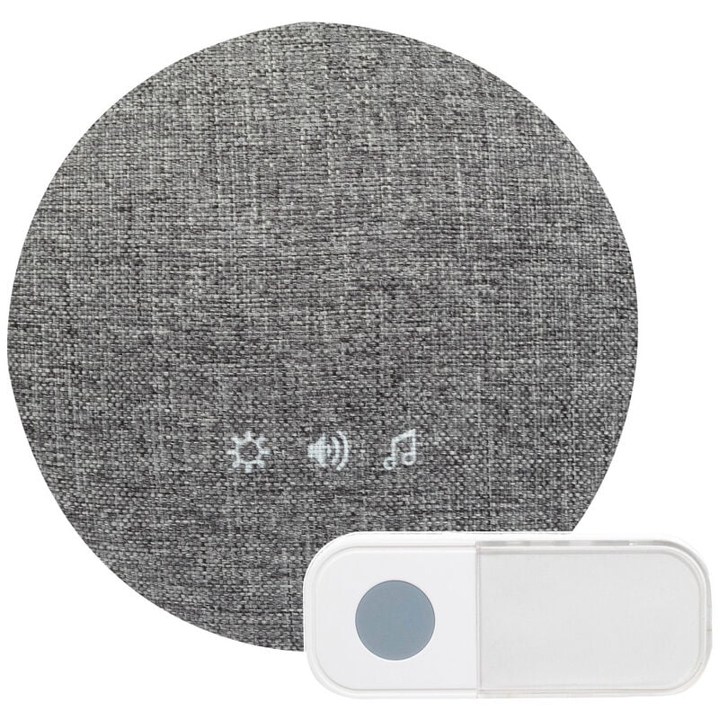 Tibelec - sirenus Carillon sans fil + bouton IP44 300M