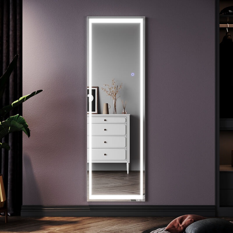 Sirhona - Miroir sur pied 160 x 50cm Miroir sur Toute la