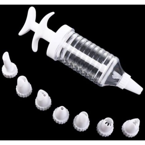 Siringa Per Dolci con 8 beccucci Siringa Decoratrice Per Dolci pasticceria 57885