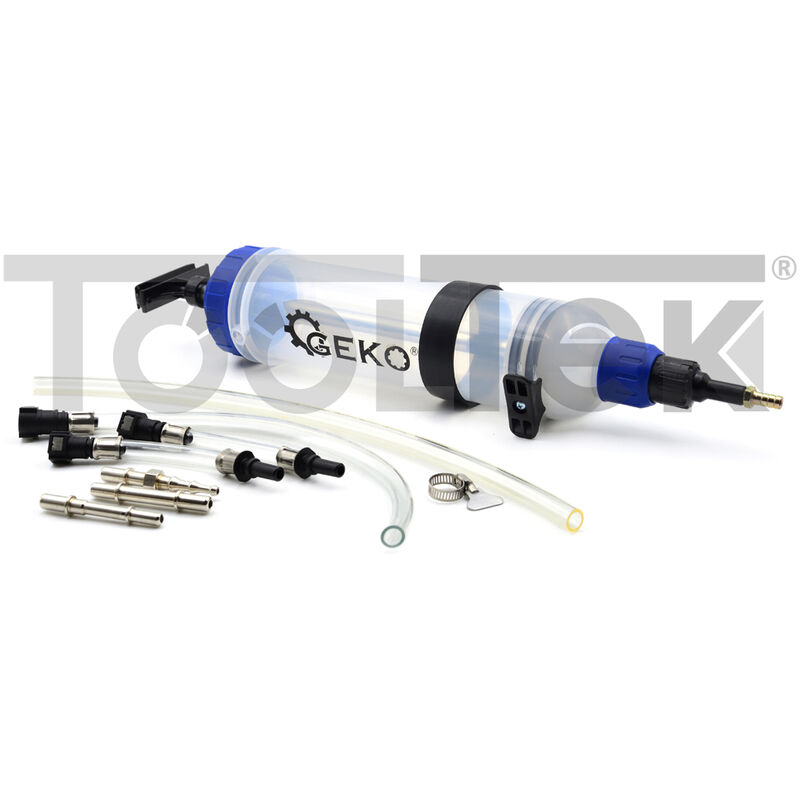 Tooltek - siringa per olio e fluidi 1,5L per