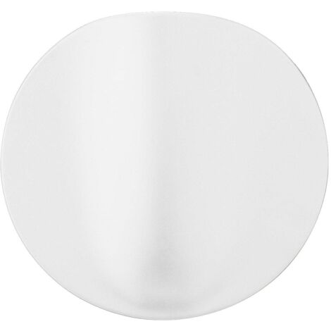 Sirio Applique LED 8W en céramique blanche avec diffuseur en polycarbonate opale, design Made in Italy pour éclairage intérieur d'ameublement