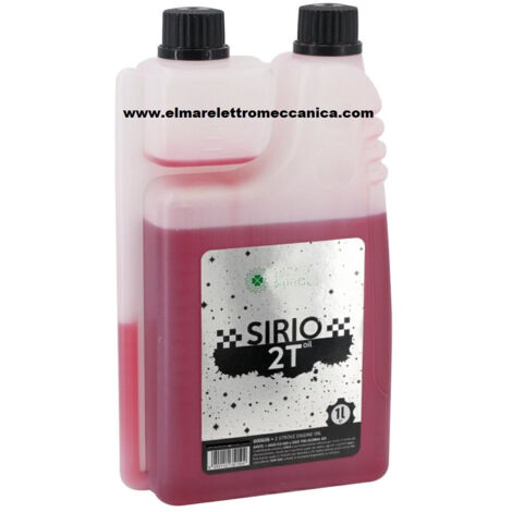 SIRIO Olio Sintetico 2 Tempi 1 Litro Additivato per Miscela 600606