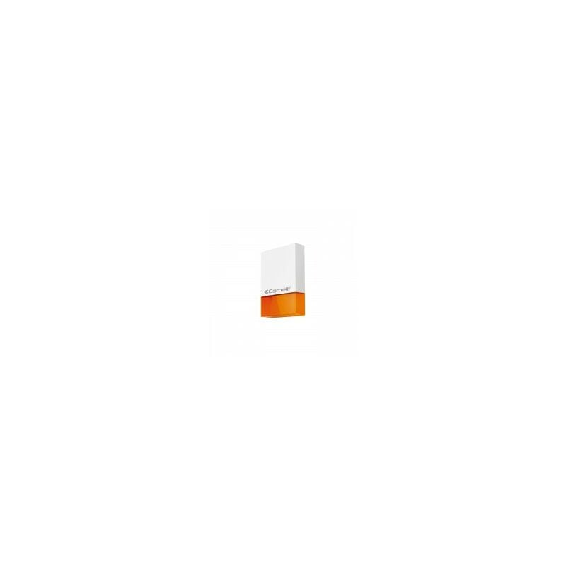 Sirène extérieure avec Led clignotante Série 700 Piézoélectrique Blanc Comelit SIR702AW