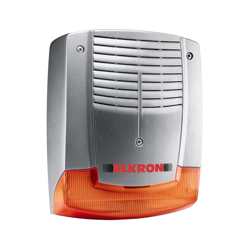Elkron - HPA703XP Sirène en aluminium moulé sous pression, 103 dB à 3 m, 16 sons programmables