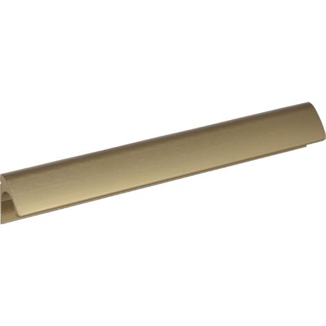 Siro Anhor Möbelgriff LA192mm - Griff Breite 212mm, bronze gold matt gebürstet