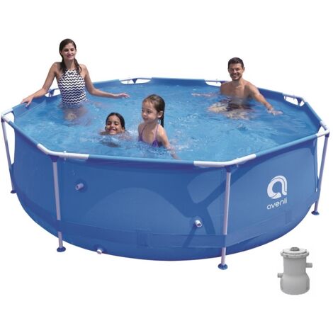 Sirocco Blue Pool 300 x 76 cm Set mit Filtereinsatz