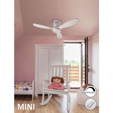 SIROCO MINI-VENTILADOR BLANCO DIMABLE