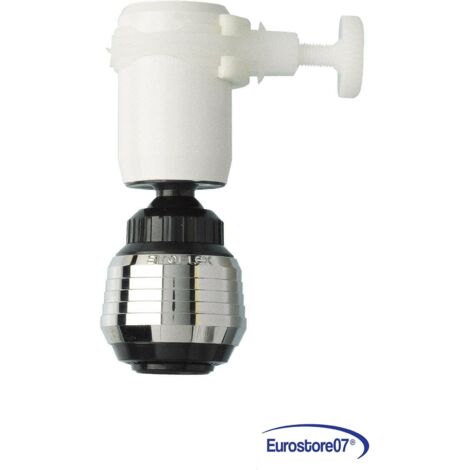 SIROFLEX ROMPIGETTO ATTACCO UNIVERSALE SNODATO CON DOCCETTA CM 9 FER 58537