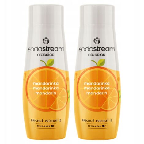 Sirop concentré de jus de mandarine SodaStream 2 pcs.