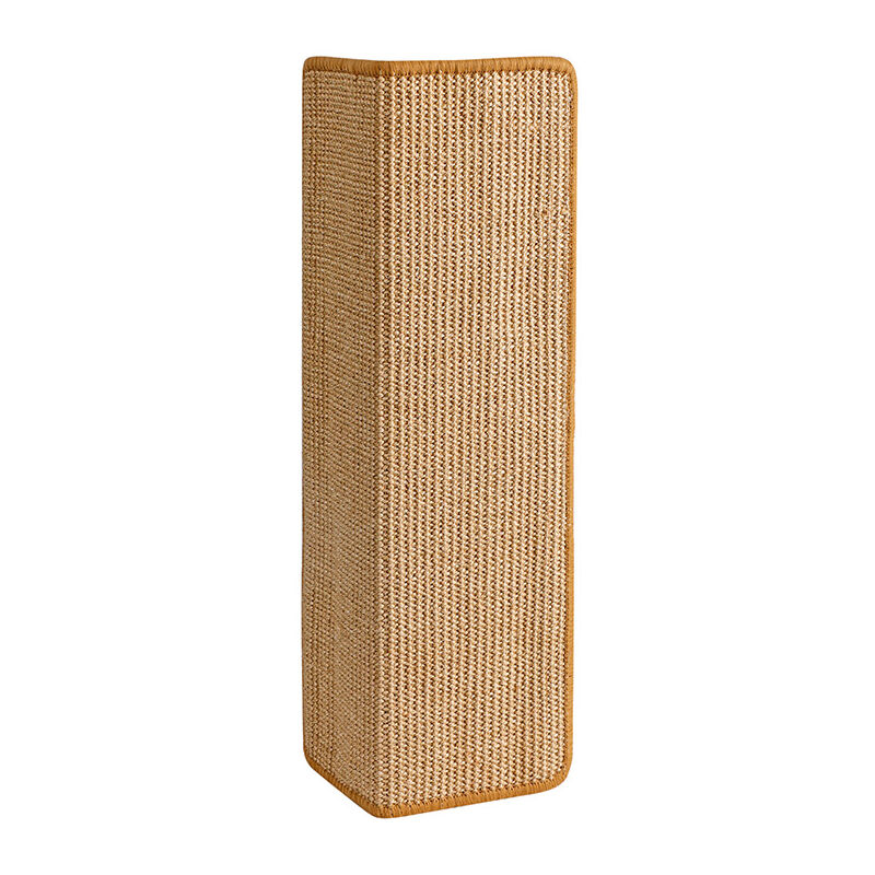 Sisal coin griffoir pour chat résistant à l'usure ne tombant pas copeaux griffes de meulage griffoir pour chat protection des meubles stickers