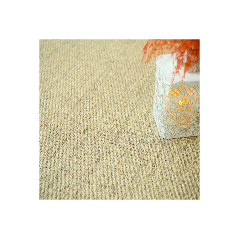 Décoweb - Sisal - Tulum - Ecru - Rouleau de 4m x 3m