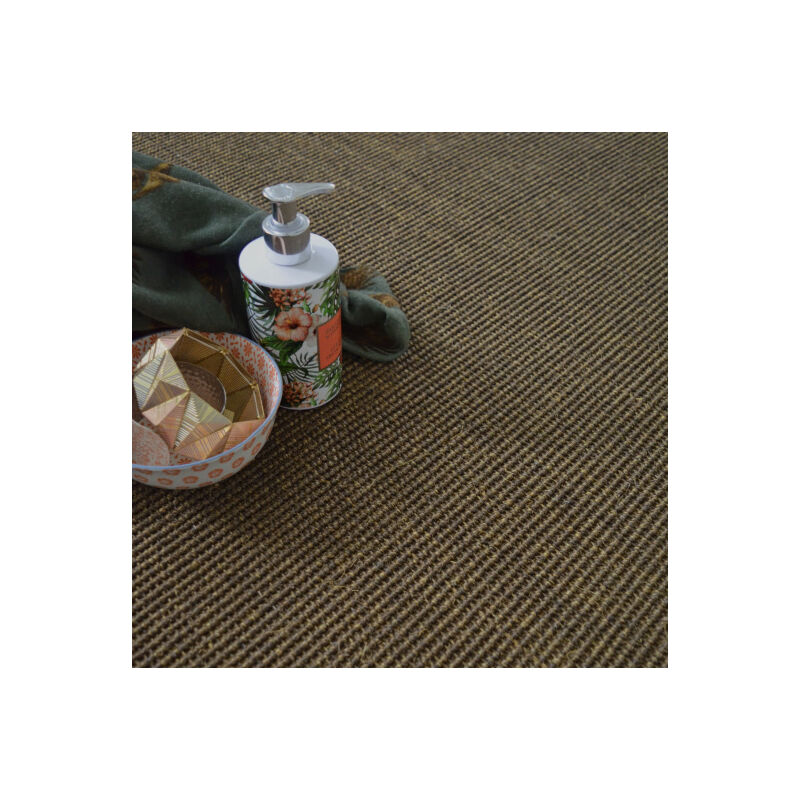 Décoweb - Sisal Yucatan - Cacao - Rouleau de 4m x 1m