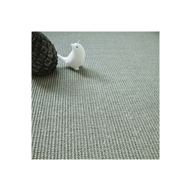 Décoweb - Sisal Yucatan - Gris acier - Rouleau de 4m x 1m