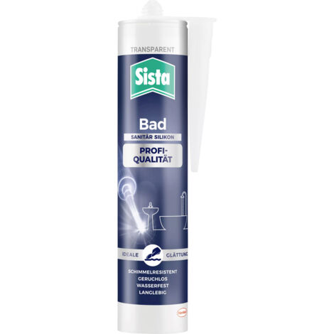 Sista Bad Sanitär-Silikon Herstellerfarbe Transparent SBPTR 280 ml