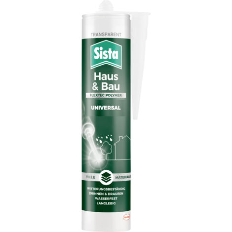Sista Haus & Bau Dichtstoff Herstellerfarbe Transparent SHURT 280 ml