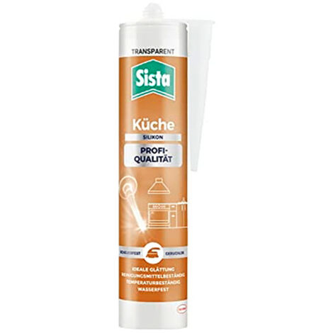 Sista Küche Silikon Herstellerfarbe Transparent SKPTR 280 ml