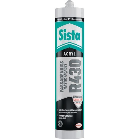 SISTA L53AW Acryl R430 Fassadenriss 300 ml altweiß