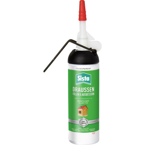Sista Sealing Sanitär-Silikon Herstellerfarbe Transparent SLOKT 100 ml