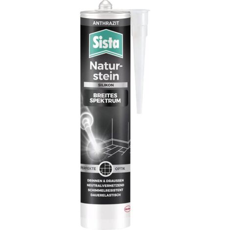 Sista Sista Naturstein Silicone Couleur anthracite SHNM3 280 ml R675592