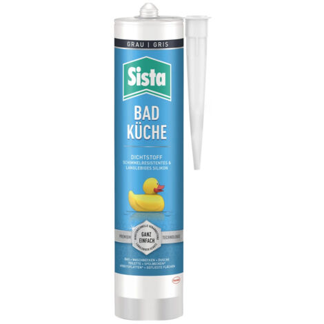 Sista SLBGR Sanitär-Silikon Herstellerfarbe Grau SLBGR 280 ml