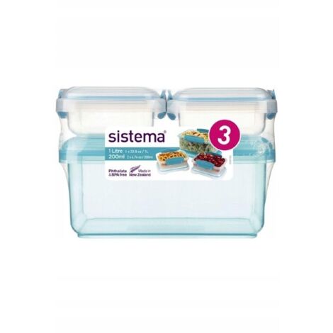 Sistema 1L plus 2x200 Lunchbox-Set