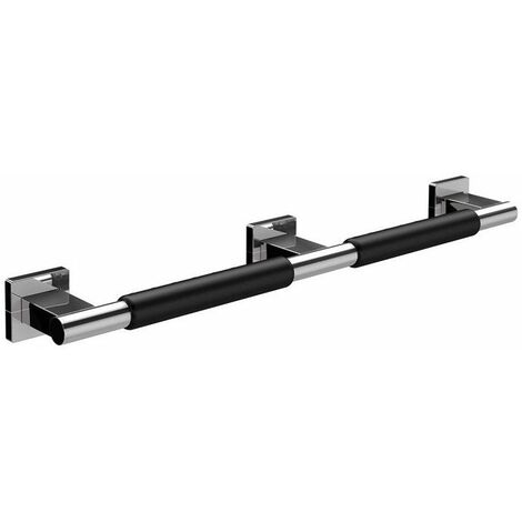 SISTEMA 2 Maniglione da 665 mm. con rivestimento cromato/nero