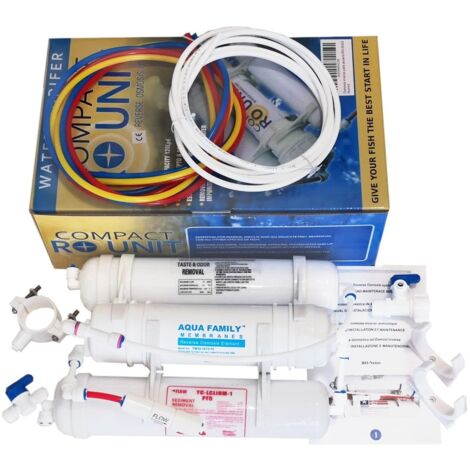 Sistema a 3 stadi osmosi inversa 75 GPD Line