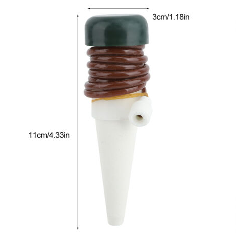 [Sistema automático de riego por aspersión para plantas] + [Sistema de riego por goteo] + [4 piezas] + [Cerámica]
