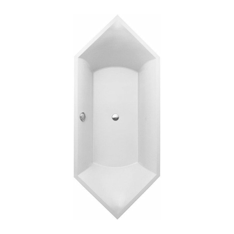 

Villeroy&boch - Sistema Balneo, Squaro, Bañera, UBQ190SQR6V, Hexagonal, Quaryl®, 1900 x 800 mm, Star White, Combipool Entry (CE), Multiplex Trio,