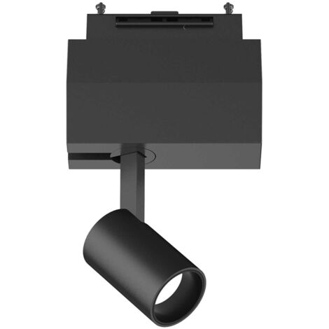 Sistema Binario Arca Alluminio Nero Led 5W 4000K Luce Naturale
