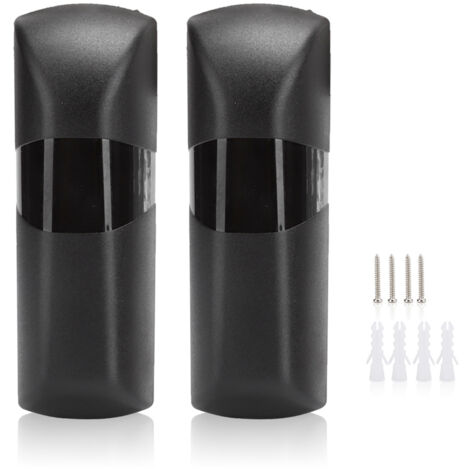 Sistema de alarma con sensor detector de barrera infrarrojo de CC/CA 12-24 V para puertas automáticas y puertas de villas.