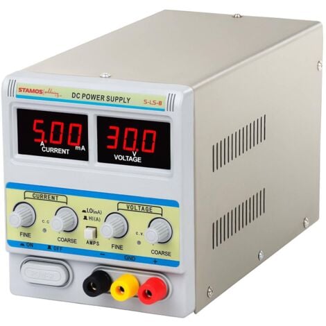 Sistema de alimentación - 0-30 V , 0-5A DC