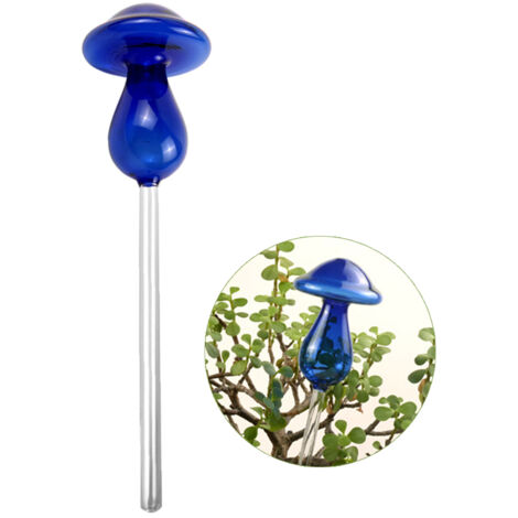 Sistema de autorriego para plantas, vidrio de borosilicato de alta calidad, tamaño 10 x 7 x 27 cm, 1 unidad incluida.