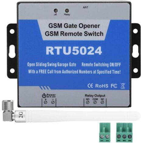 Sistema de control de acceso, RTU5024 GSM, controlador de acceso a teléfono móvil, interruptor de control remoto SMS, control de puerta