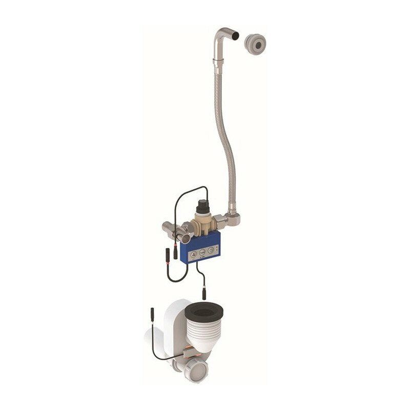 

Sistema de descarga de urinarios a batería Flushcontrol 500 para todos los urinarios de esquina y pasillo de GEBERIT