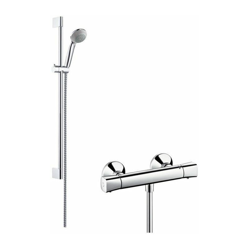 

Hansgrohe - Combi Crometta 85 Vario 0,65m / Ecostat universal cromado