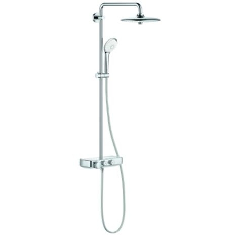Sistema de ducha EUPHORIA SmartControl System 260 Mono, con termostato GROHE cromado